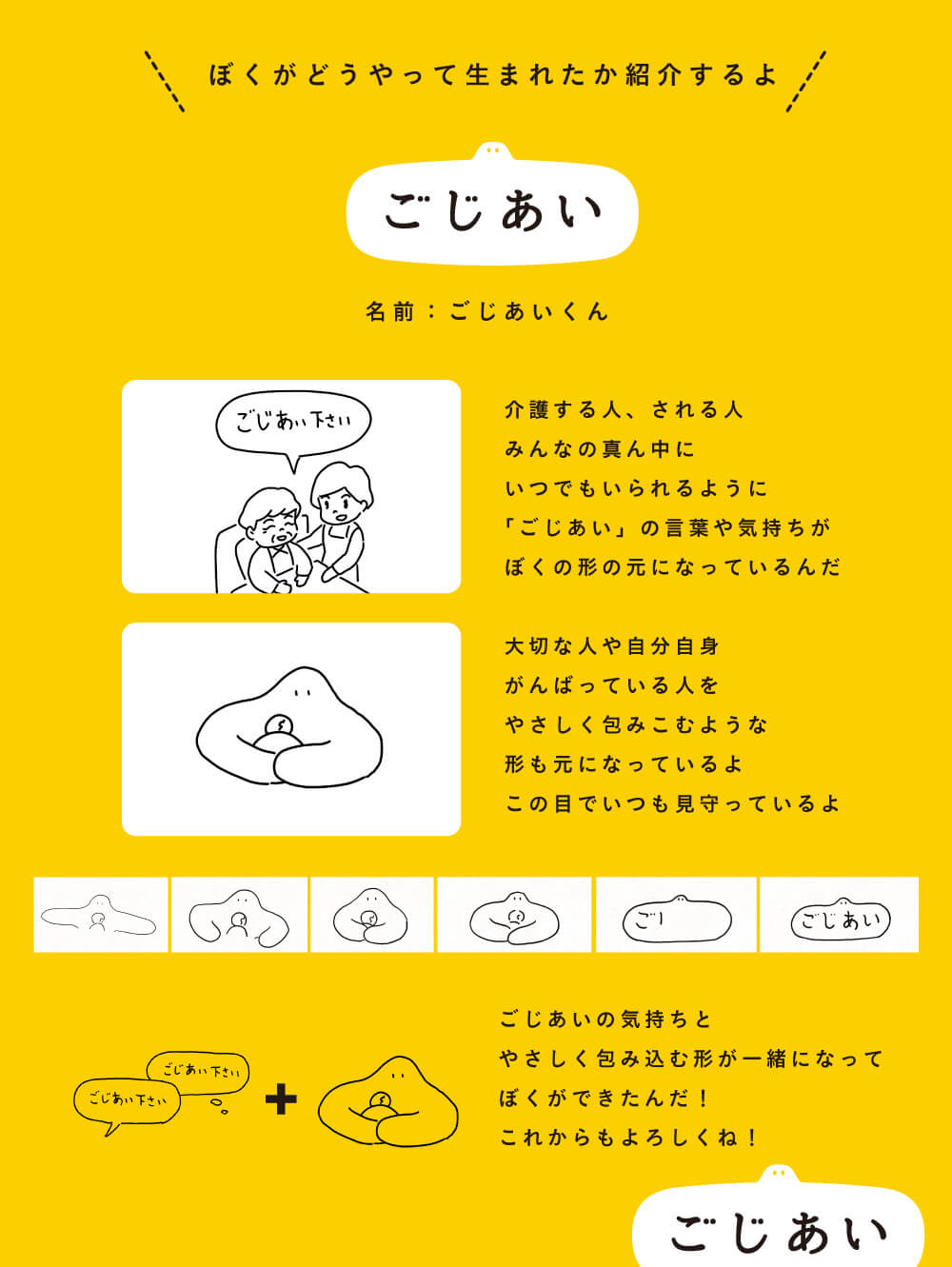 ごじあいロゴの成り立ち